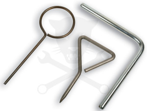 Vezérműszíj automatikus szíjfeszítő rögzítő tüske készlet 3 db-os