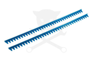 Csillag-villáskulcstartó sín pár 600 mm - 35 db kulcs részére