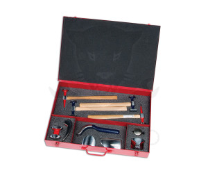 Karosszéria egyengető 11 db-os készlet - idomok + kalapácsok - PowerTec