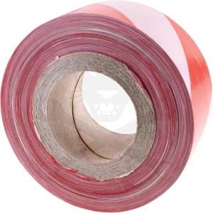 Kordonszalag piros-fehér 75 mm x 500 m (AVN-964-3750K)