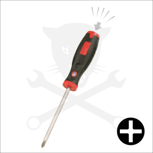 Csavarhúzó üthető PH4 x 185 - Genius