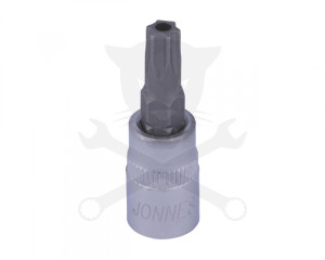 Rátűzőkulcs - crowa+bit 1/4" torx, furatos TPX20