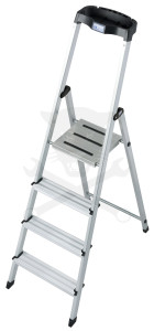 Létra ALU lépcsőfokos álló 1x 4 fokos - Krause Monto SAFETY