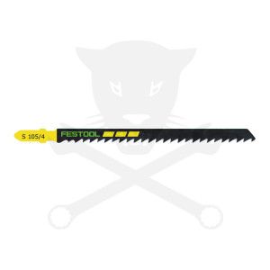 Fűrészlap dekopírfűrészhez, fára 105 mm S 105/4/5 - 5db - Festool