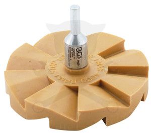 Fólia radír - vanília korong 4000 RPM menetes + adapter legyező alakú