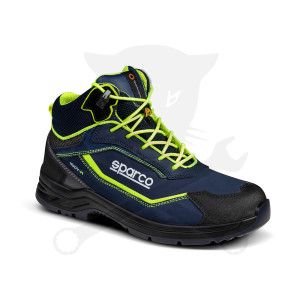 Munkavédelmi bakancs SPARCO - Indy-H Richmond S3S ESD kék-fluo 35-ös