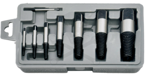 Csavarkiszedő - törtcsavar kihajtó készlet - balos - M3-M50 8 db-os