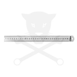 Hajlékony acélvonalzó 300 mm - Neo Tools