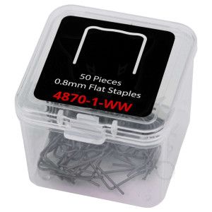 Műanyag elem tűzőgéphez 50 db-os készlet 0.8 - egyenes -