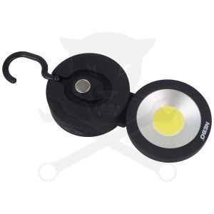 Szerelőlámpa LED COB + 1 ledes kampós lámpa