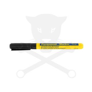 Jelölő filctoll, fekete 1.0 mm - Bleispitz