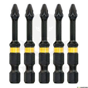 Bithegy, gépi készlet 5 darabos PZ3 x 50 mm 1/4"