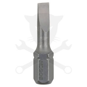 Bit 1/4" Lapos 0.5 x 4.5 x 25 mm - hornyolt 3 db-os - Bosch