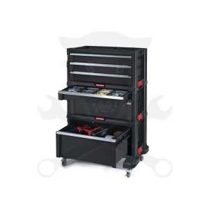 Szerszámos láda - tárolórendszer 3 az 1-ben 6 fiókos - ToolChest - KETER