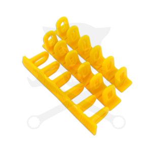 Horpadásjavító baba, hosszított 3 db - sárga