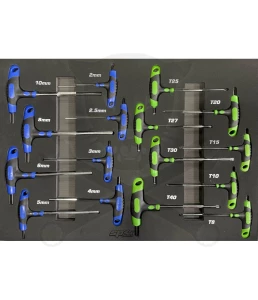 Szerszámkészlet, tálcás 14 db-os - SP Tools