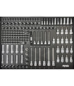 Szerszámkészlet, tálcás 171 db-os - SP Tools