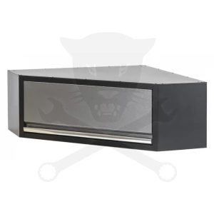 Műhelybútor SP SERIES Felső rész: Felnyíló ajtós felső sarok szekrény