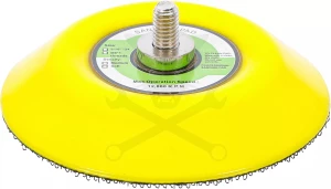 Felfogótányér, menetes - tépőzáras D75 mm - 9-3291-hez - BGS