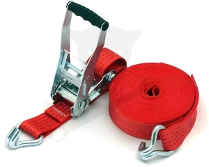 Rakományrögzítő heveder, spanifer - kampós - 4 tonna / 8 méter