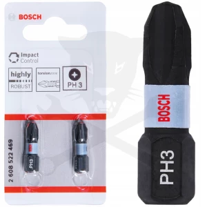 Csavarhúzó bit Impact Control - PH3 x 25 mm x 2db - Bosch (2.608.522.469)