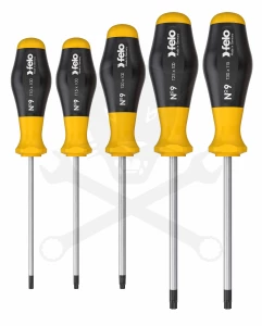 Csavarhúzó készlet Torx 5 db-os T10-T30