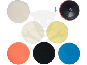 Polírozó korong szivacs készlet 180 x 12/25 mm / M14 - Yato