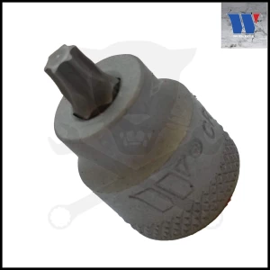 Rátűzőkulcs 3/8" Torx T15 mm -alacsony- Welzh