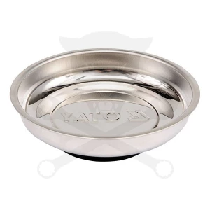 Mágneses tálca kerek 110 mm - Yato