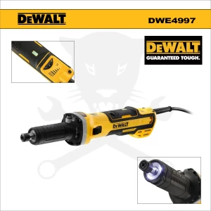 Egyenescsiszoló - lyukcsiszoló 6 mm 1300W ipari - DeWalt