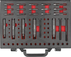 Menetjavító készlet izzító-gyertya menethez M8-M9-M10-M12 - Yato