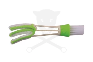 Duplafejű ecset utastér szellőzőrács tisztítására, stb.