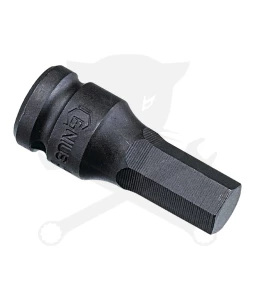 Légkulcs imbuszfej 1/2" 15-ös RÖVID - Genius