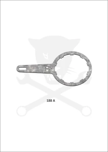 Oszloprögzítő körmöskulcs 110 mm - Evelux