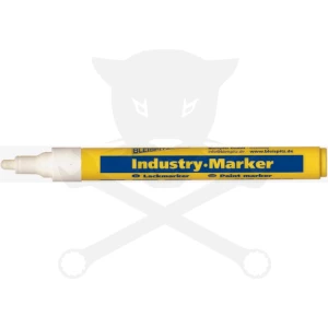 Jelölő filctoll, fehér 4.0 mm - Bleispitz