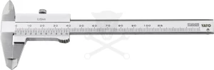 Tolómérő 100 mm - 0,05 mm - mélységmérővel - Yato