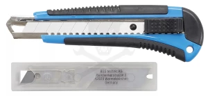 Vágókés 18 mm törhető penge, automata rögzítő + 7 db penge - Yato