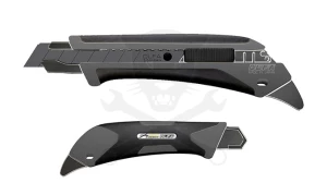 Vágókés OLFA 18 mm törh.penge, automata rögz. - fémfüles XD (L5-AL/GRY)