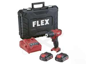 Fúró-csavarozó, akkus 12V 34 Nm 2db 2.5Ah Li-ion - FLEX (DD 2G 12-LDBC 2,5 Ah)
