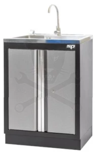 Szerszámos szekrény 2 ajtós mosogatóval - WORKSHOP SERIES- SP Tools