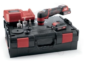 Excenterpolírozó, akkus 10.8V 80 mm - készlet - FLEX (PXE 80 12-EC/2.5 Set)