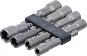 Csavarbehajtó hatlap csavarra, bit befogással készlet6-13 mm / 65mm