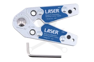 Hegesztő sarokblincs, állítható - mágneses - Laser