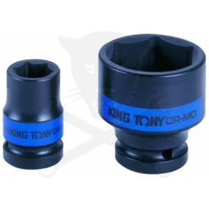 Légkulcsfej 3/4" 6 l.n. 19-es KingTony