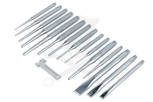 Vágó-kiütő-pontozó készlet 16 db-os - Laser