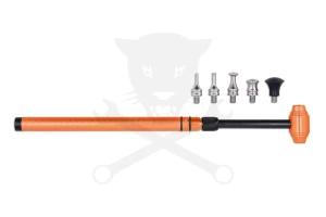 Kalapács karosszéria 5 db cserélhető fejek, teleszkópos nyél