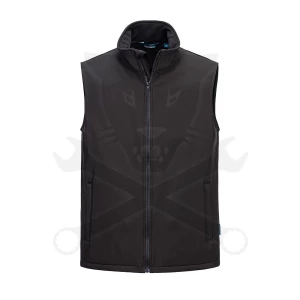 Mellény Softshell fekete L GILET - Portwest