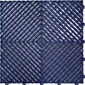 Műhelypadló - SwissDeck RibDeck Classic 33x33cm Midnight Blue RAL5022