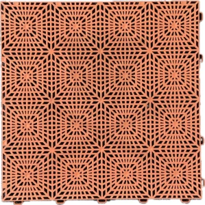 Műhelypadló - SwissDeck SportDeck 33,3 x 33,3 cm - Terracotta