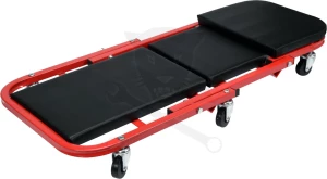 Aláfekvő fém 6 kerekű kétfunkciós 2:1 aláfekvő és szerelő szék - YATO